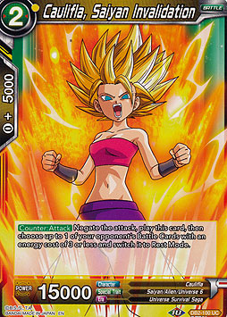 Caulifla, Saiyan Invalidation