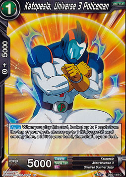 Katopesla, Universe 3 Policeman