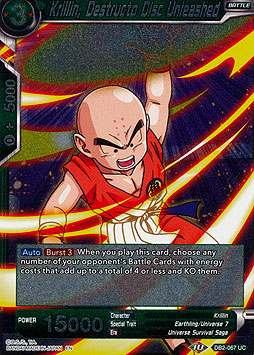 Krillin, Destructo Disc Unleashed