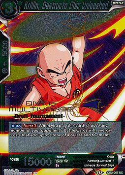 Krillin, Destructo Disc Unleashed