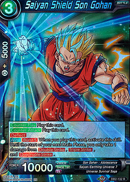 Saiyan Shield Son Gohan
