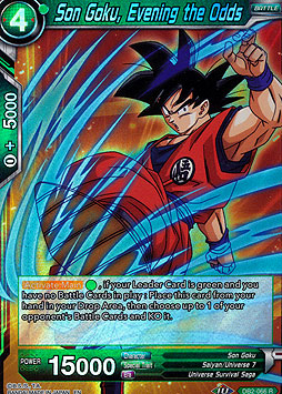 Son Goku, Evening the Odds