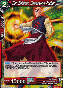 Tien Shinhan, Unwavering Anchor