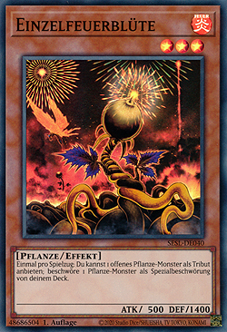 Yu-Gi-Oh! Lonefire Blossom – Super Rare, 1. Edition Aus Secret Slayers