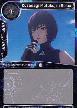 Kusanagi Motoko, in Relax