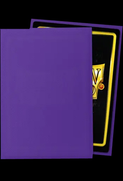 Purple Matte Sleeves