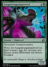 Ausgrabungsmaulwurf 