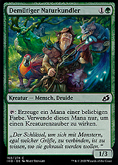 Demütiger Naturkundler  
