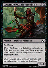 Lauernde Präzisionsschützin 
