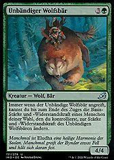 Unbändiger Wolfsbär 