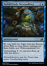 Verblüffende Verwandlung 