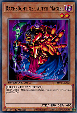 Rachsüchtiger alter Magier 