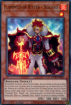 Flammedler Ritter - Roland Toon Chaos Special Editions Einzelkarten Yu ...