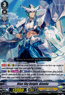 Blue Sky Knight, Altmile