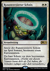 Runenverzierter Schein