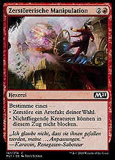 Zerstörerische Manipulation