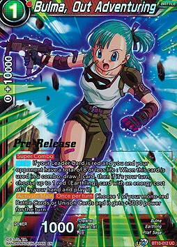 Bulma, Out Adventuring