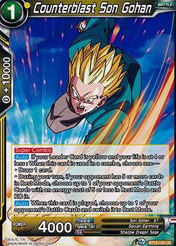 Counterblast Son Gohan