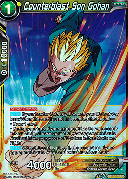 Counterblast Son Gohan