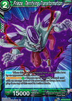 Frieza, Terrifying Transformation