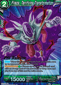 Frieza, Terrifying Transformation