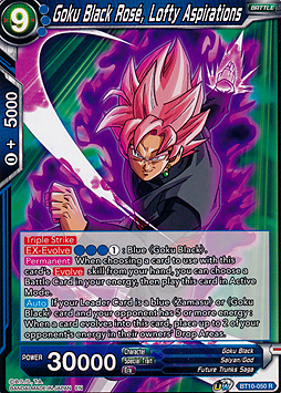 Goku Black Rose, Lofty Aspirations