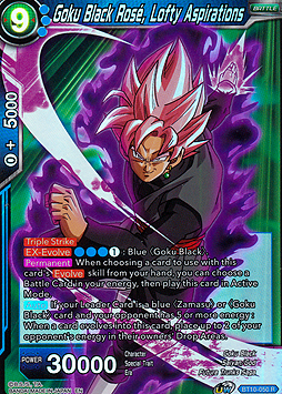 Goku Black Rose, Lofty Aspirations