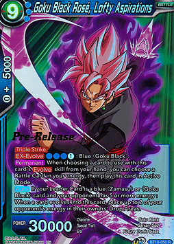 Goku Black Rose, Lofty Aspirations