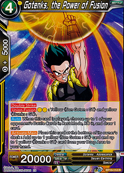 Gotenks, the Power of Fusion