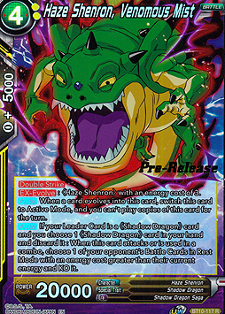 Haze Shenron, Venomous Mist