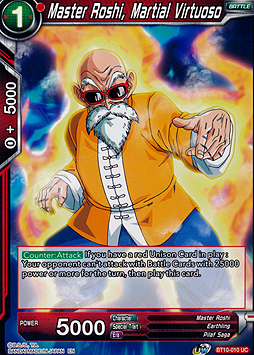 Master Roshi, Martial Virtuoso