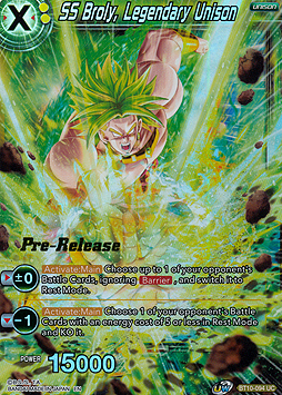 SS Broly, Legendary Unison