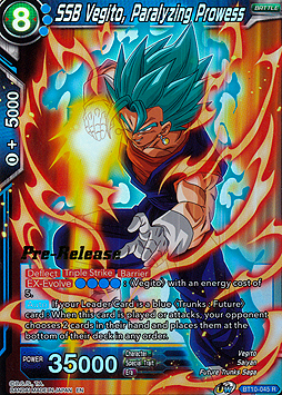 SSB Vegito, Paralyzing Prowess