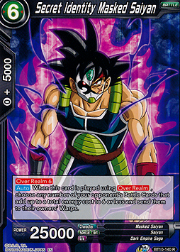 Secret Identity Masked Saiyan