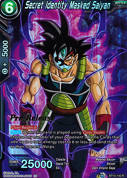 Secret Identity Masked Saiyan