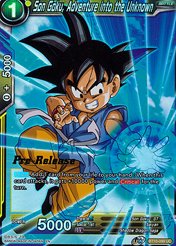 Son Goku, Adventure into the Unknown