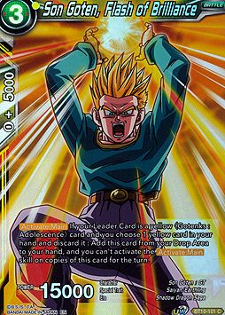 Son Goten, Flash of Brilliance