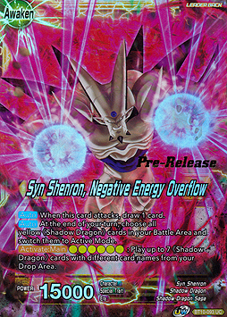 Syn Shenron // Syn Shenron, Negative Energy Overflow