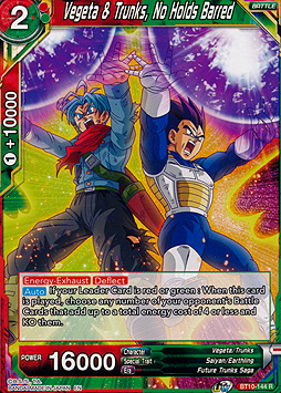 Vegeta & Trunks, No Holds Barred