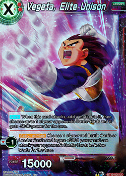 Vegeta, Elite Unison