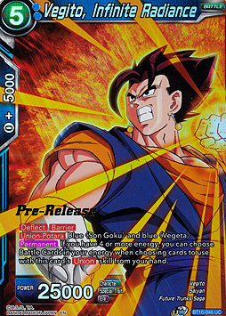Vegito, Infinite Radiance
