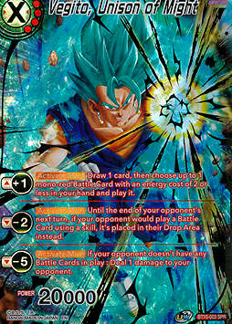 Vegito, Unison of Might