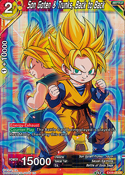Son Goten & Trunks, Back to Back