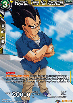 Vegeta, Time for Vacation