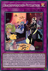 Drachenmädchen-Putzaktion