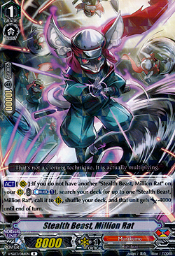 Stealth Beast, Million Rat