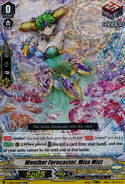 Weather Forecaster, Miss Mist