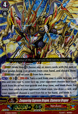 Conquering Supreme Dragon, Stunverse Dragon