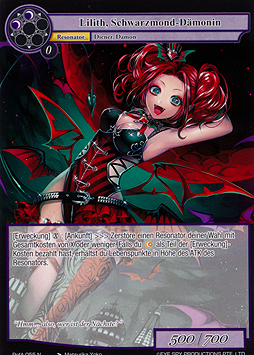 Lilith, Schwarzmond-Dämonin