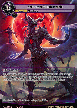 Schwarzer Mondenschein
